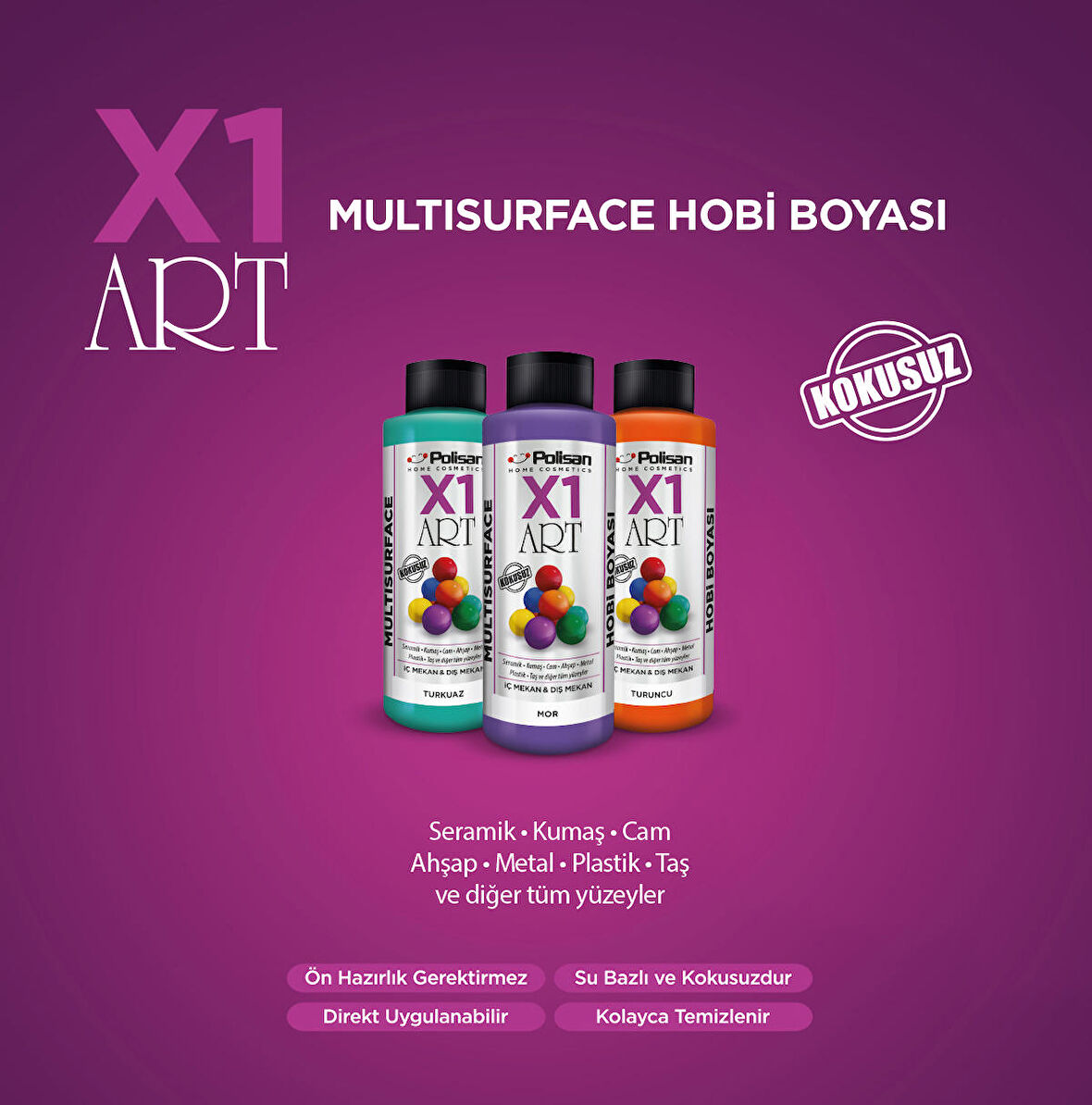 Polisan X1 Multısurface Antik Beyaz 0002