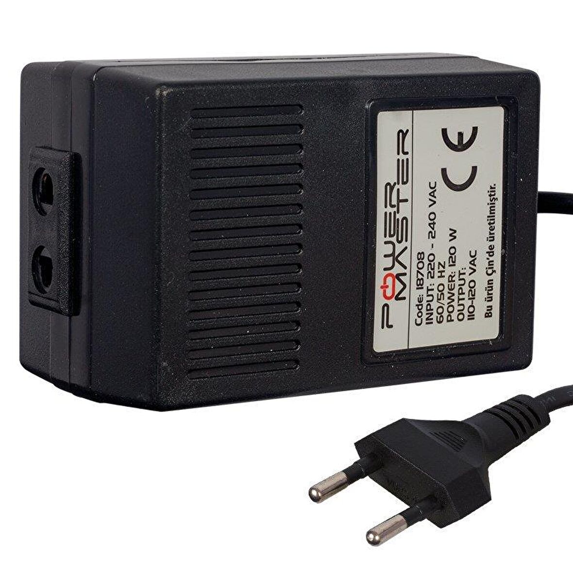 Powermaster 220V-110V 120Watt AC Dönüştürücü Konvertör