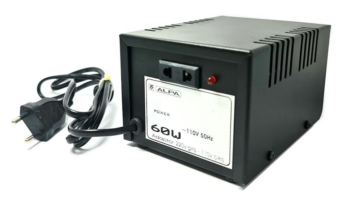 ALPA 60Watt 220V-110V AC Konvertör Dönüştürücü