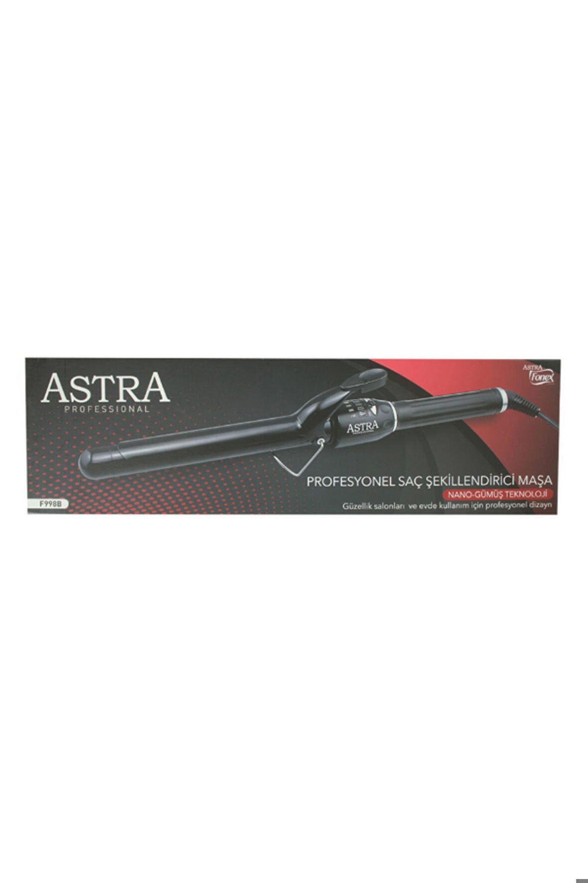 Professional Saç Şekillendirici Maşa F998B 28mm / Soğuk Uç - 110 Watt
