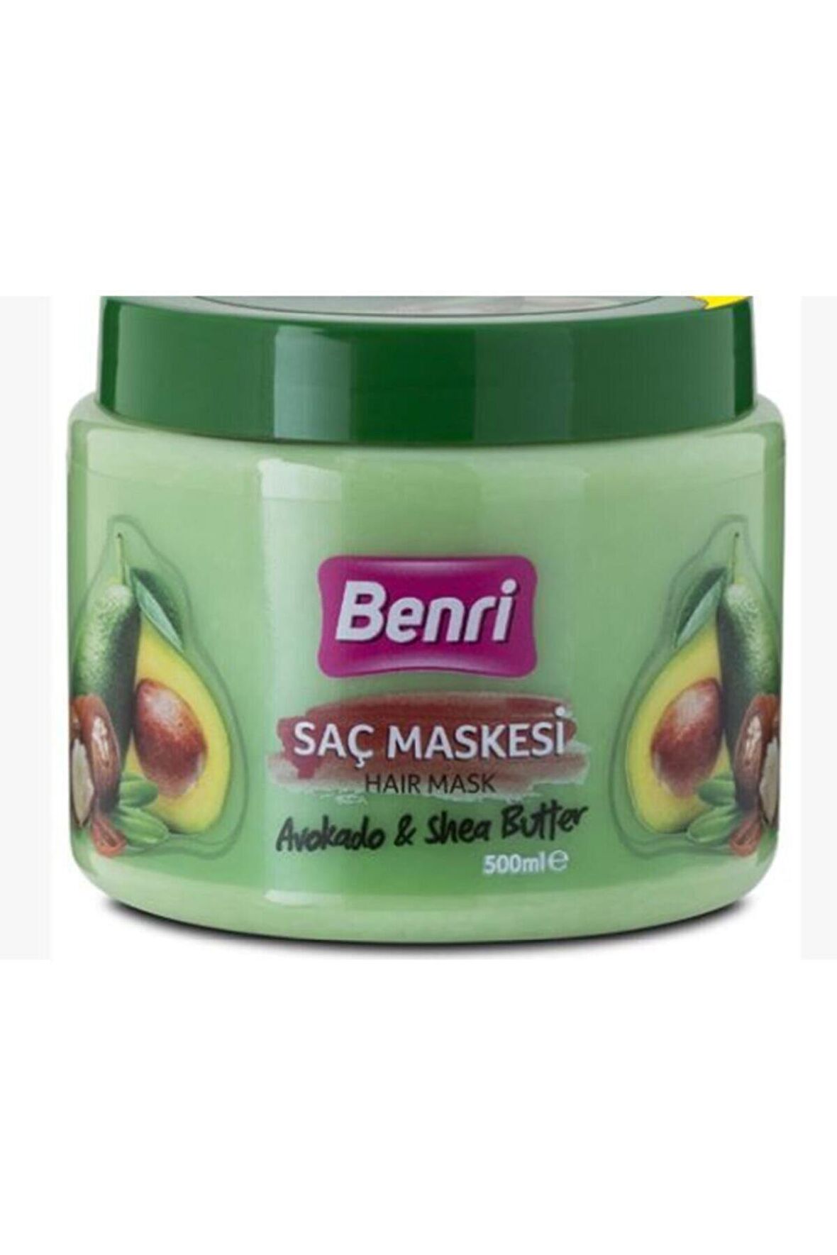 Benri Saç Maskesi 500 ml Benri Saç Maskesi Shea Butter & Avokado