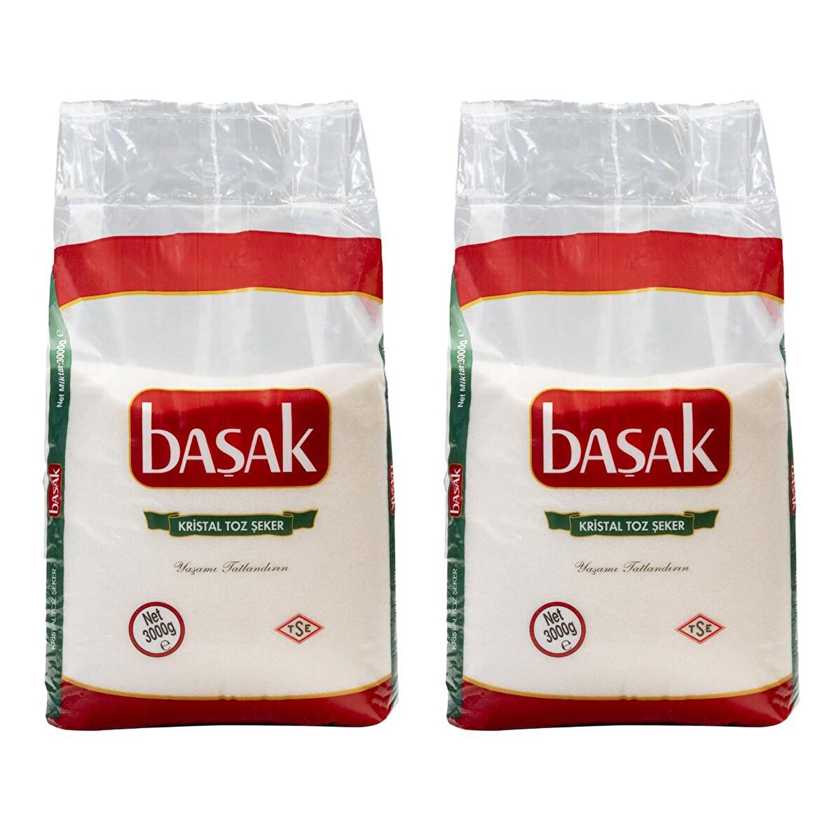 Başak Toz Şeker 3 kg 2 li