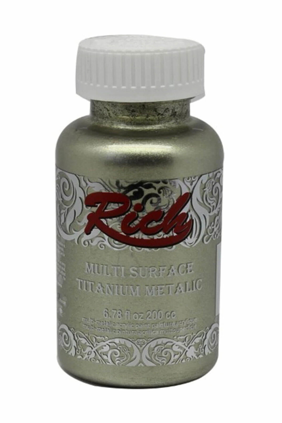 Multi Surface Titanium Metalic Akrilik Boya 200cc N:2512 Bal Köpüğü