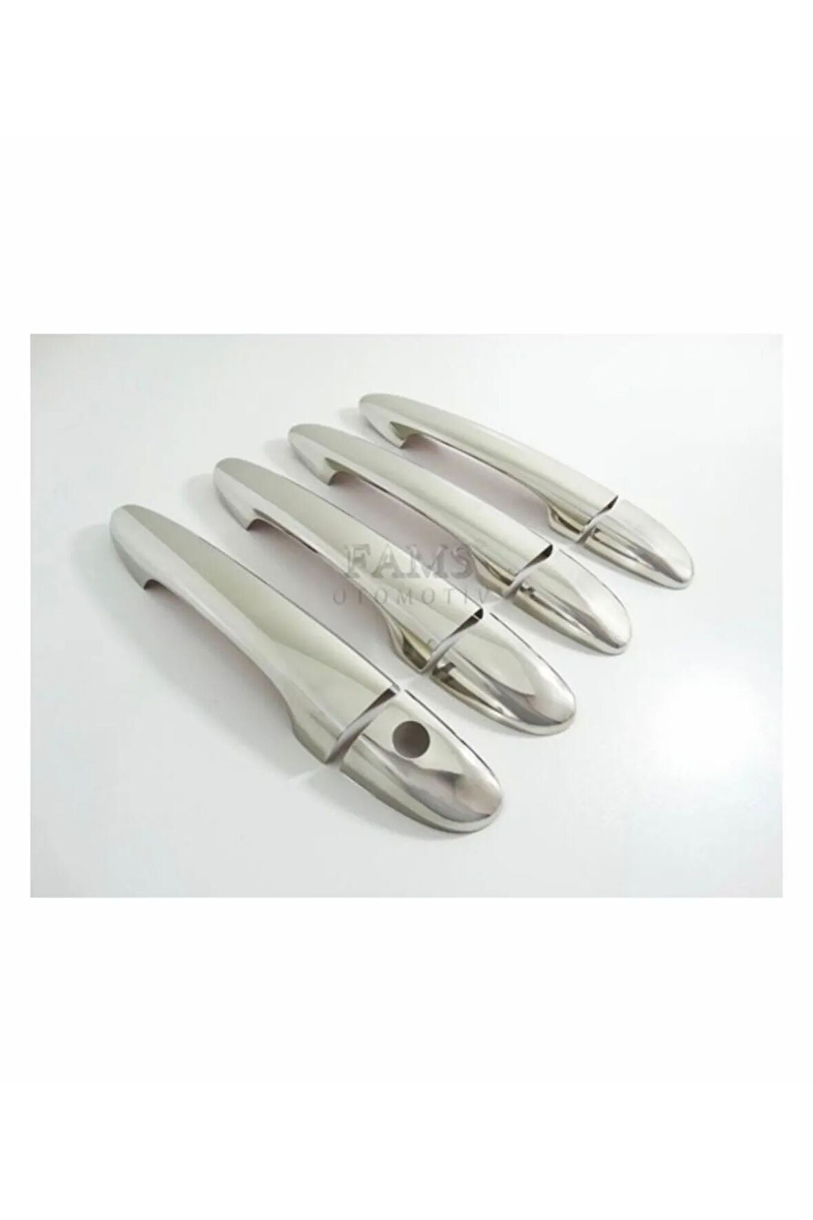 Mazda 2 Uyumlu Krom Kapı Kolu 4 Kapı 2007 Üzeri P. Çelik