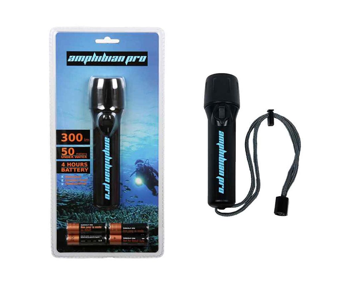 AMPHIBIAN PRO GT-1 300 LÜMEN LED SUALTI FENERİ