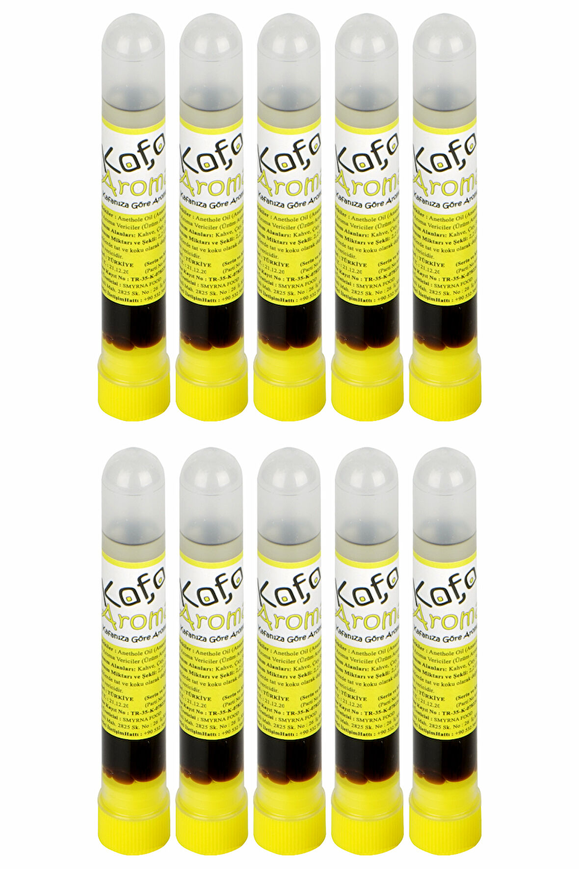 Altın Seri Anason Yağı Hazır Karışım Rakı Kiti 10 ML X 10 Adet