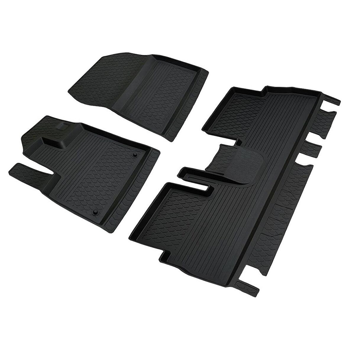 Citroen Berlingo Ferrous 4D Havuzlu Kauçuk Paspas 2019 ve Üstü