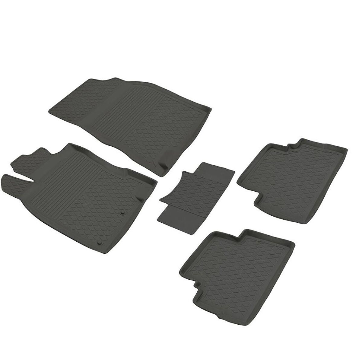 Nissan Qashqai Ferrous 4D Havuzlu Kauçuk Paspas 2014 ve Üstü