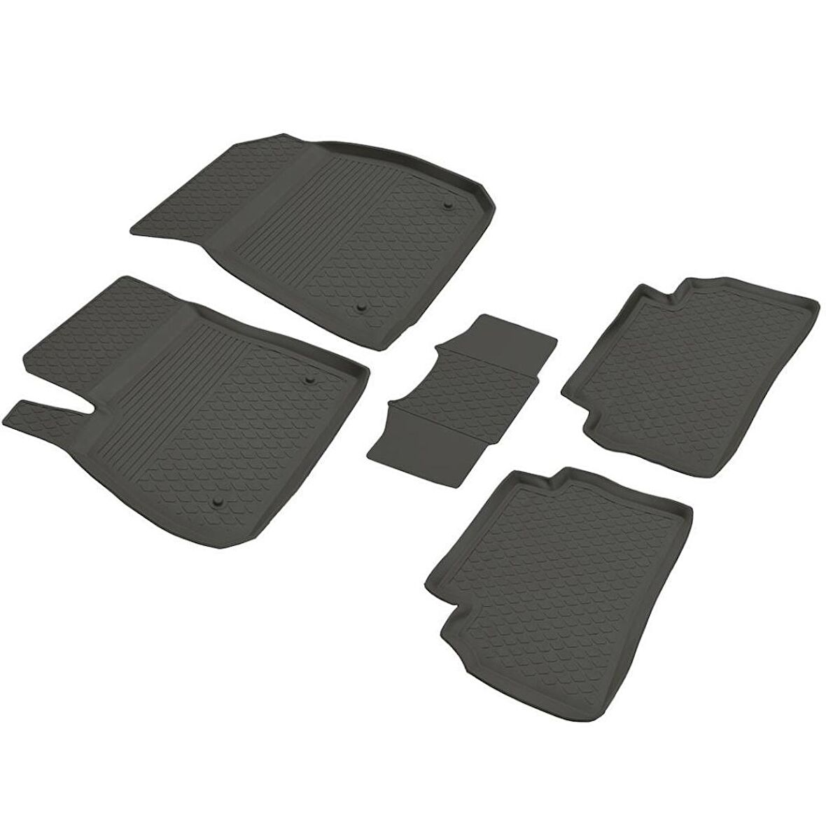 Opel İnsignia Ferrous 4D Havuzlu Kauçuk Paspas 2017 ve Üstü Siyah