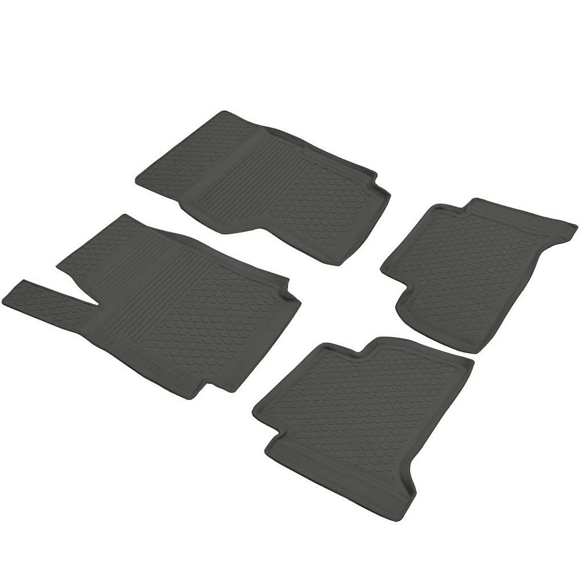 Volkswagen Amarok Ferrous 4D Havuzlu Paspas 2010 ve Üstü Siyah