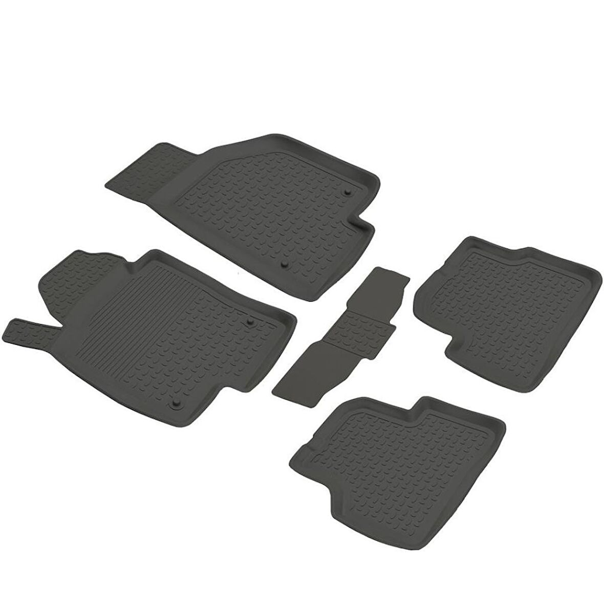 Volkswagen Passat CC Ferrous 4D Havuzlu Paspas 2008 2012 Siyah