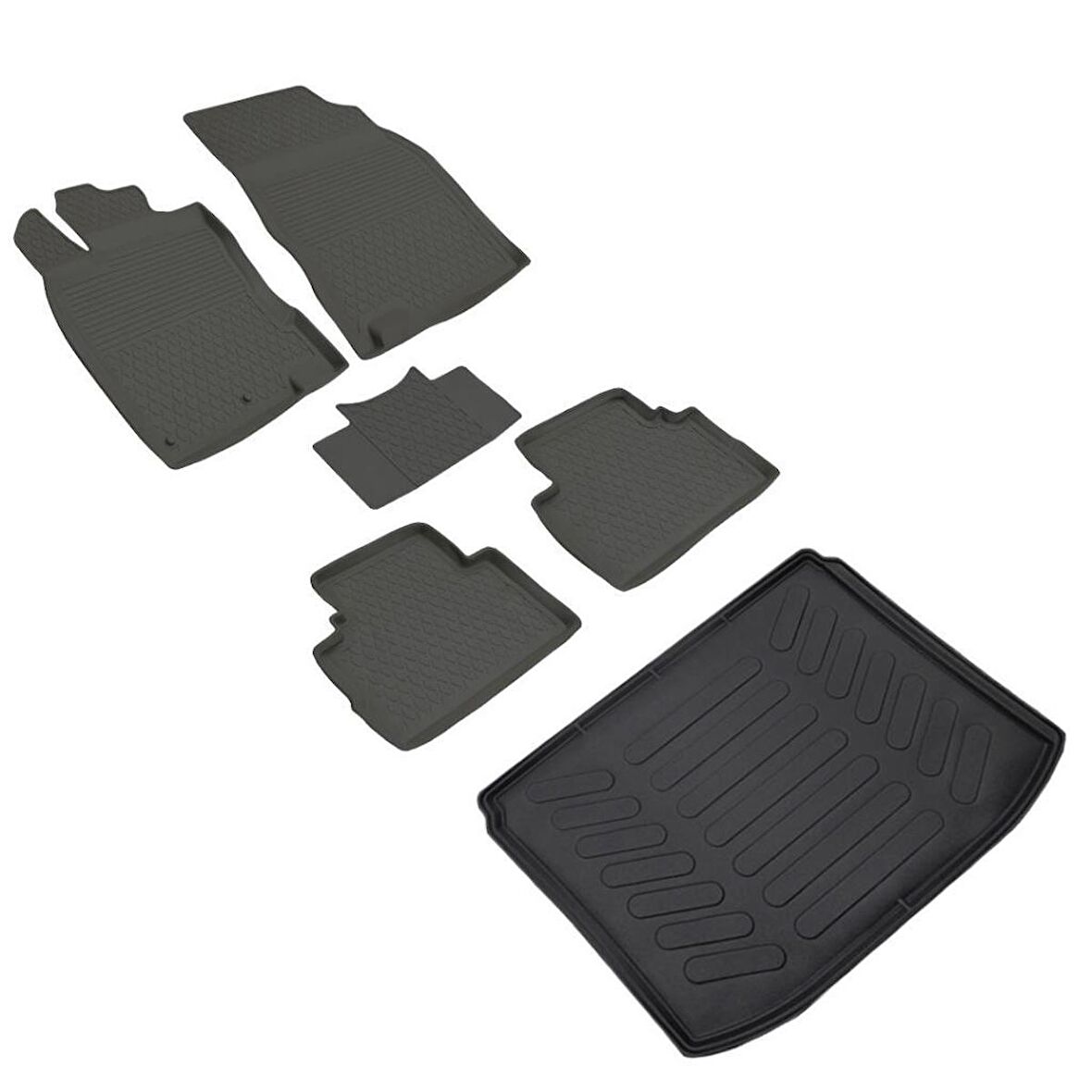 Nissan Qashqai 4D Paspas ve Techna 3D Bagaj Havuzu 2014 2021