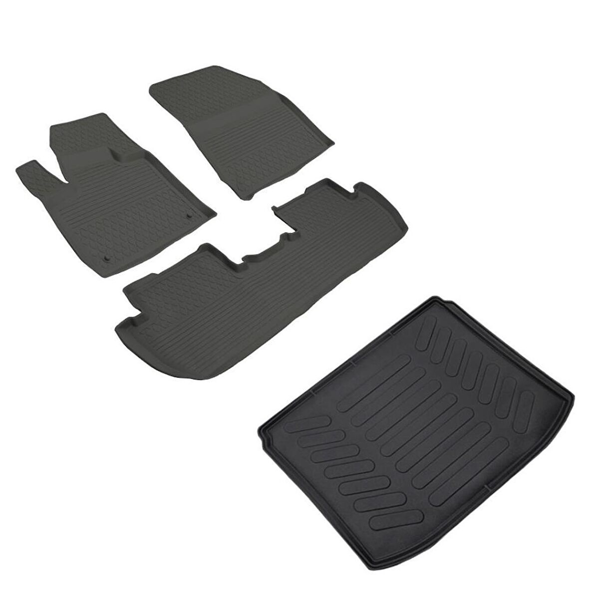 Peugeot 3008 GTLine 4D Paspas ve Alt 3D Bagaj Havuzu 2016 2024