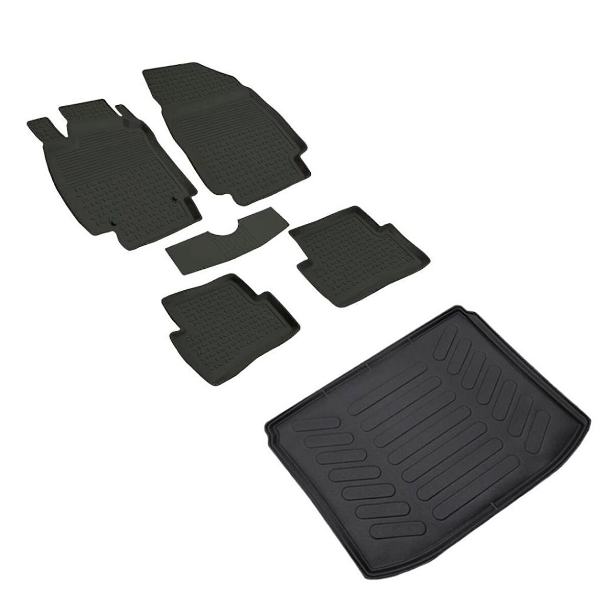 Renault Clio 5 Ferrous 4D Paspas ve 3D Bagaj Havuzu 2020 ve Üstü