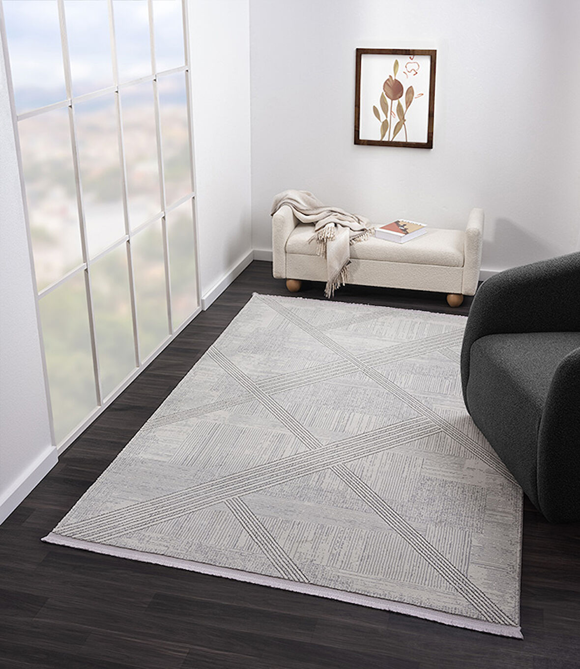 Marvel Koleksiyonu Pamuk Atkı Tabanlı Dokuma Halı MV004G