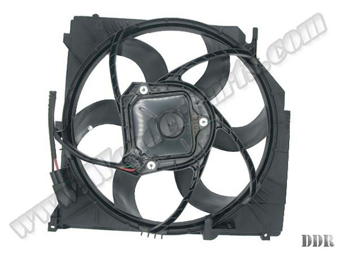 Bmw Komple Fan 400w Bmw X3 E83  M54 M57 N N47 N52 - Wenderparts Ba17113452509