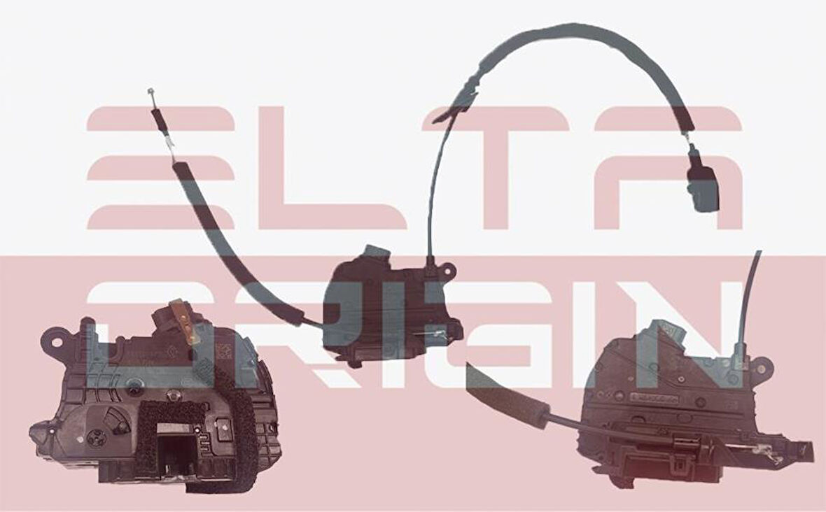 Renault Orjınal Arka Kapı Kilidi Sag Renault Captur (j87) - Eltaorıgın O12027072e