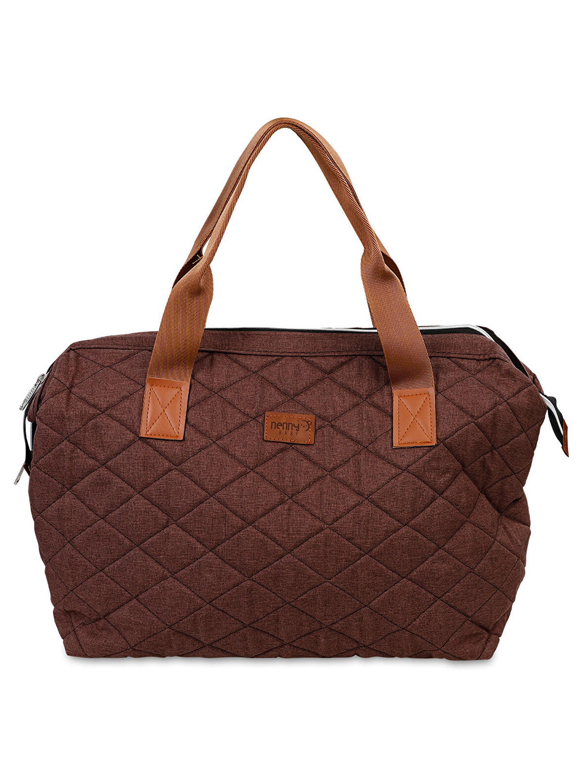 Nenny Baby Kapitoneli Mommy Bag Anne Bebek Bakım Çantası Kahverengi