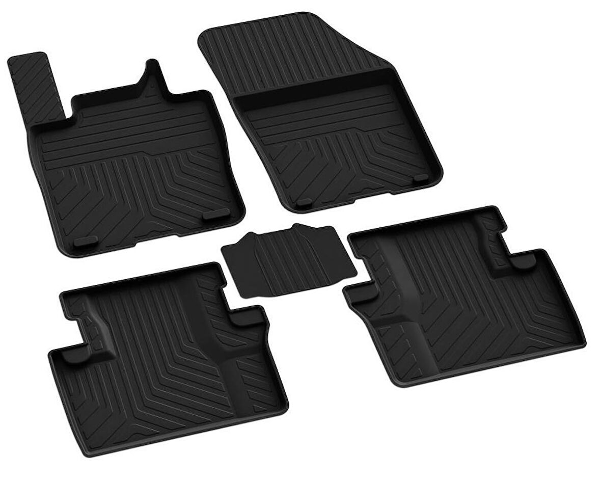 Volvo V90-S90 Ferrous 4D Havuzlu Kauçuk Paspas 2020 ve Üstü