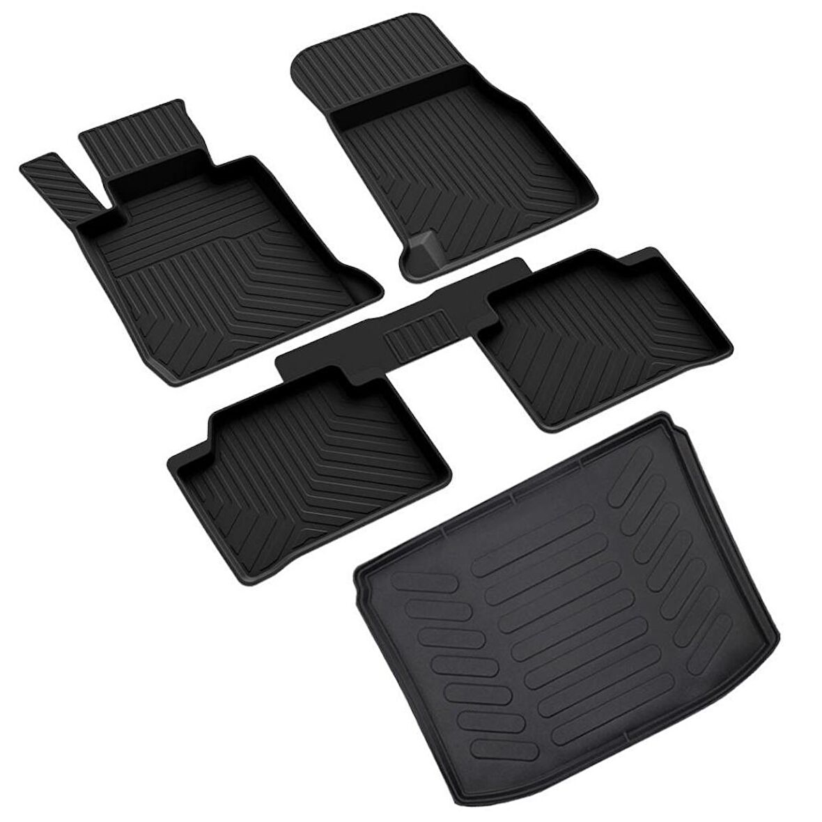 Bmw 3 Serisi F30 Ferrous 4D Paspas  ve Bagaj Havuzu 2012 2018