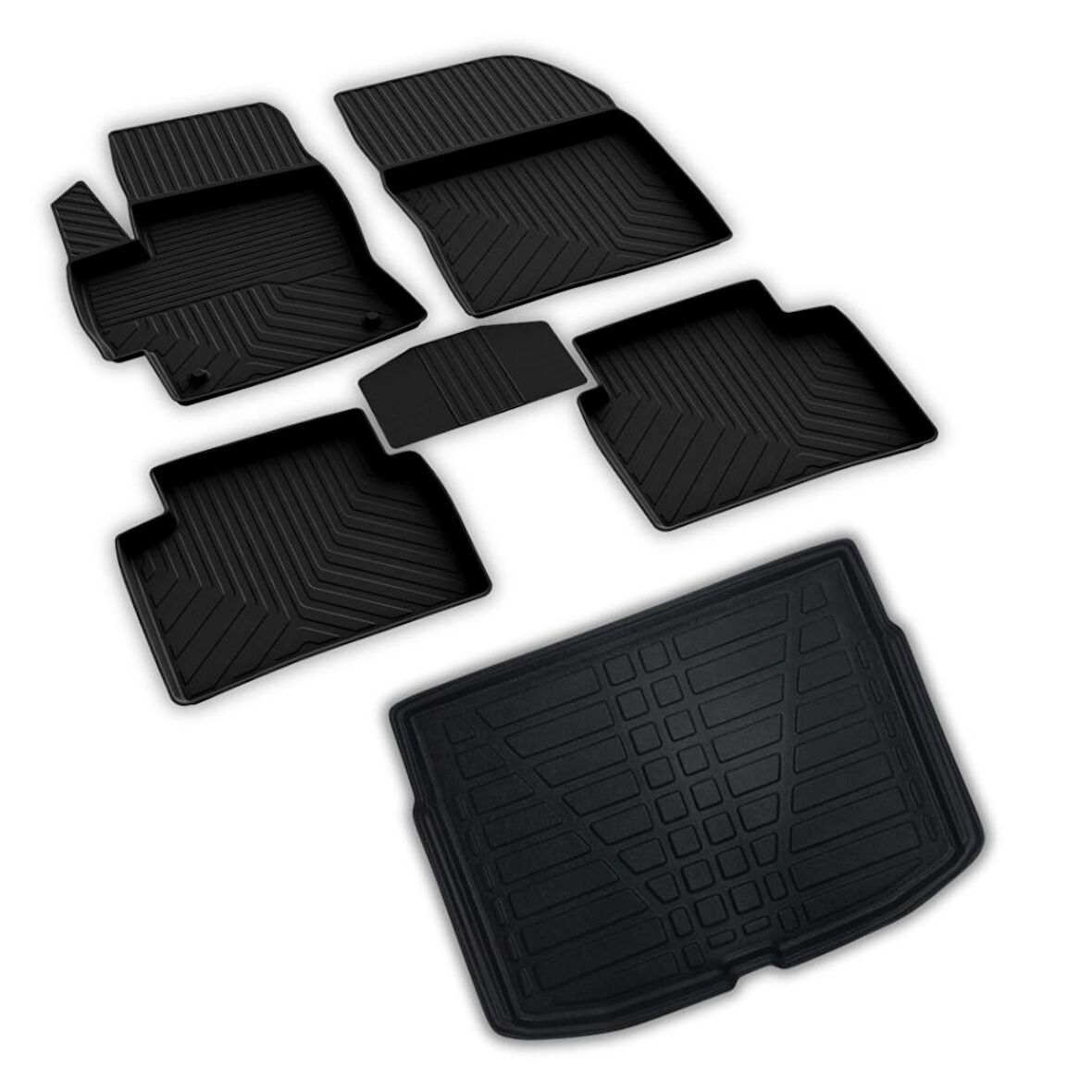 Toyota Corolla HB Ferrous 4D Paspas ve Cepsiz 3D Bagaj Havuzu 2020 ve Üstü