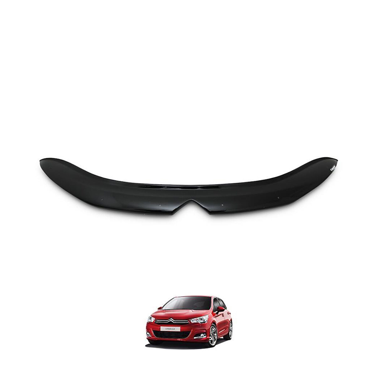 Citroen C4 Ferrous Ön Kaput Koruyucu Rüzgarlık 2011 2018