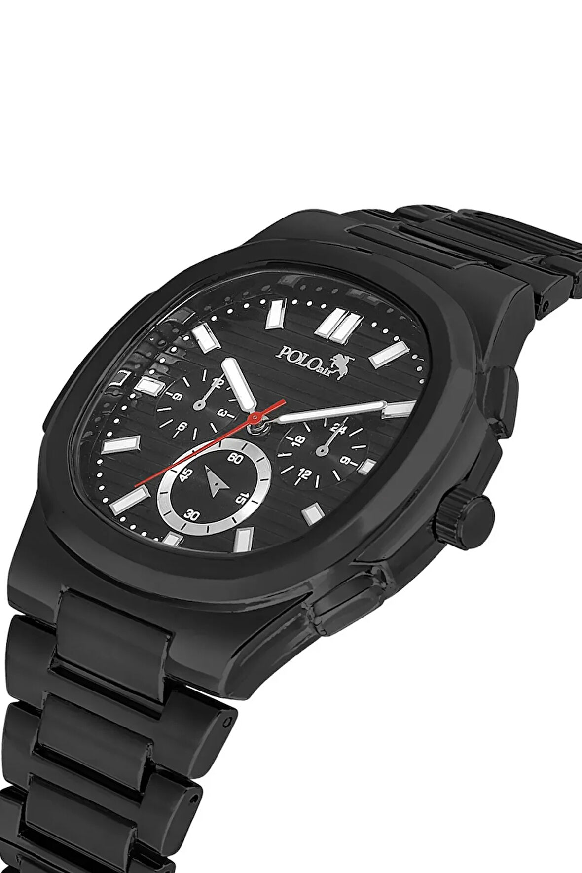 Metal Kordon Erkek Kol Saati Siyah Renk PL-0924E1x