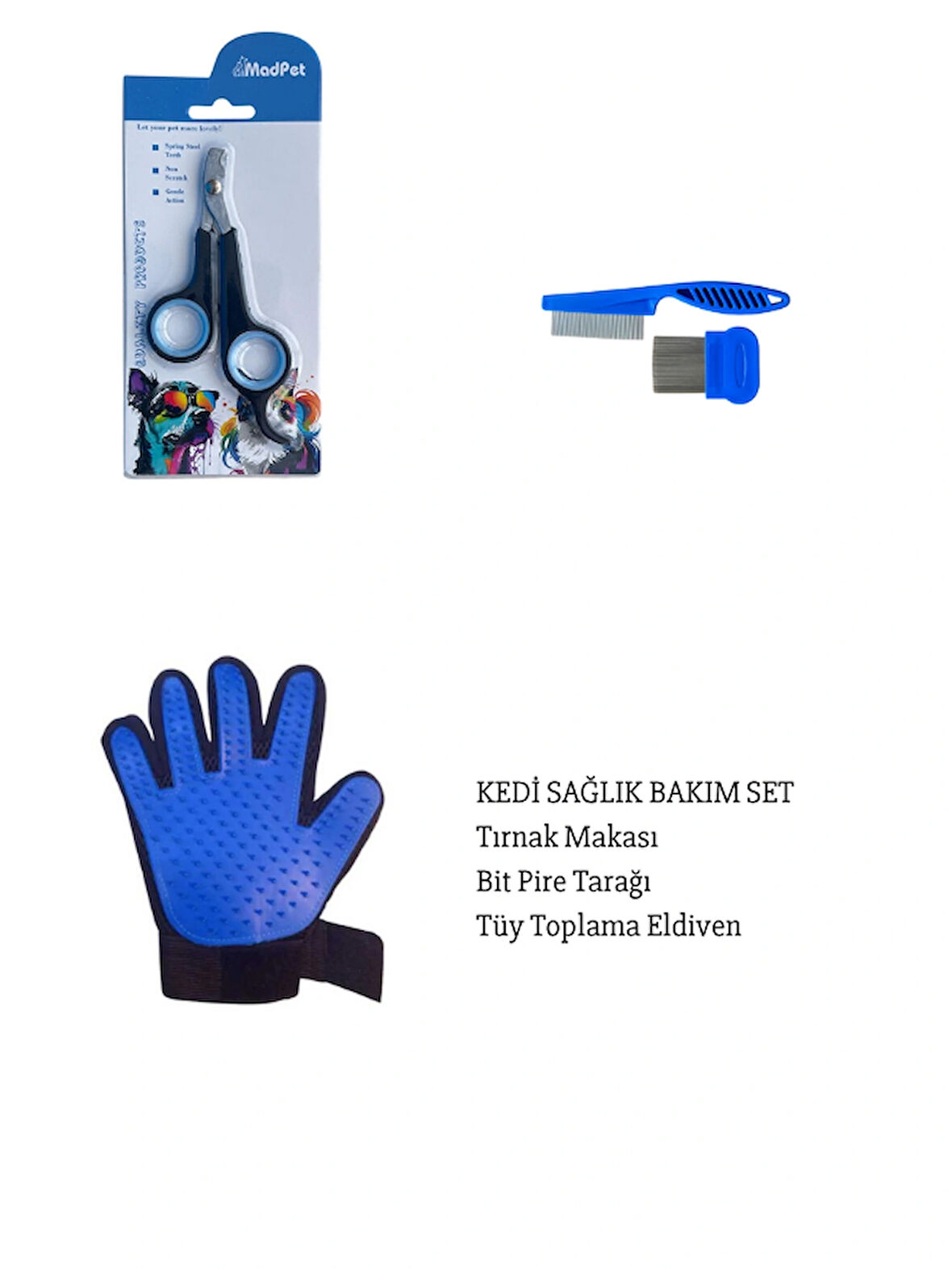KEDİ BAKIM SET