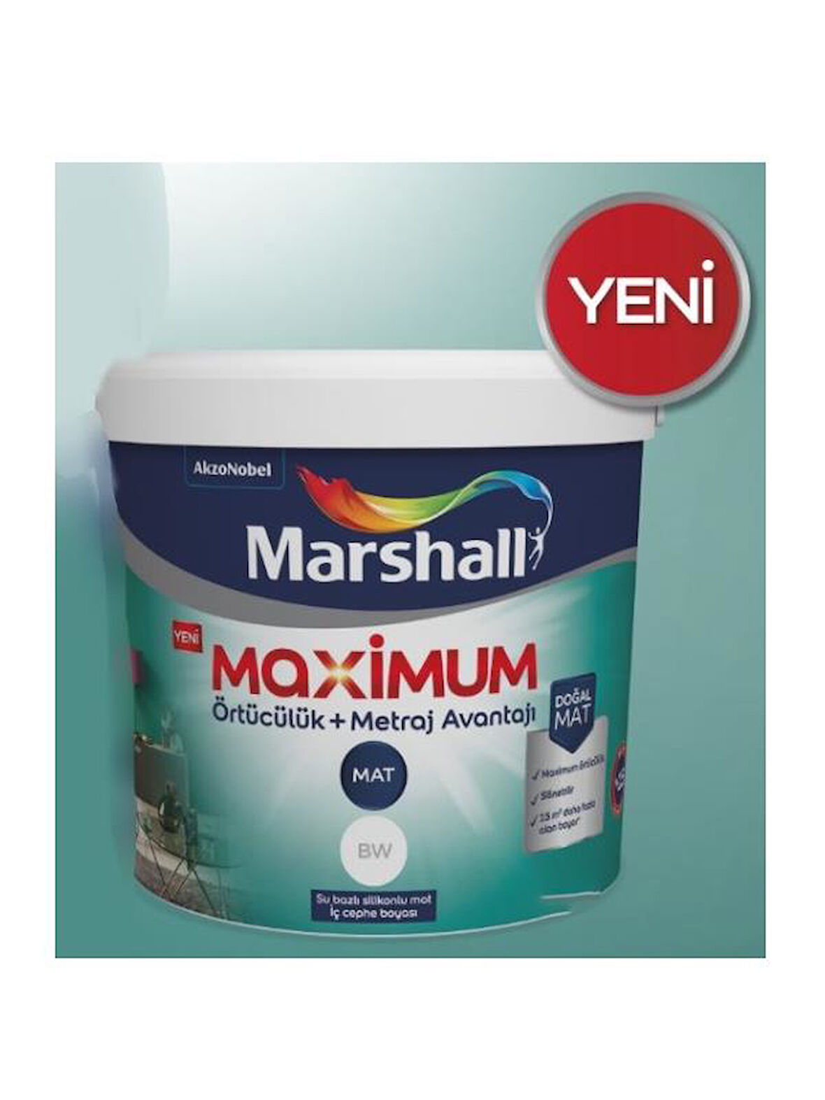 MARSHALL MAXİMUM MAT BW BAZ 2,5 LT