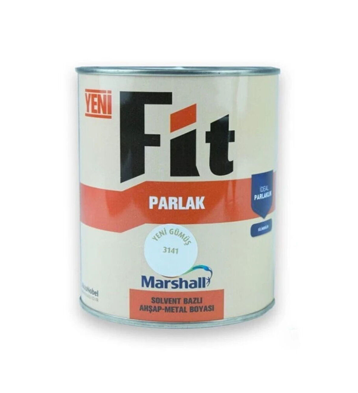 Marshall Fit Parlak Ahşap Metal Boyası Y.Gümüş 2,5 L