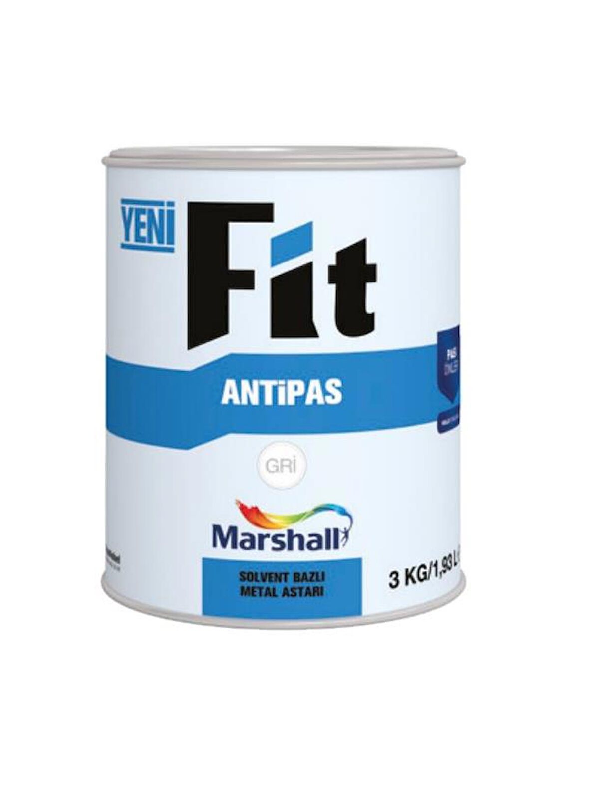 MARSHALL FİT ANTİPAS METAL ASTARI GRİ 3 KG 5599126