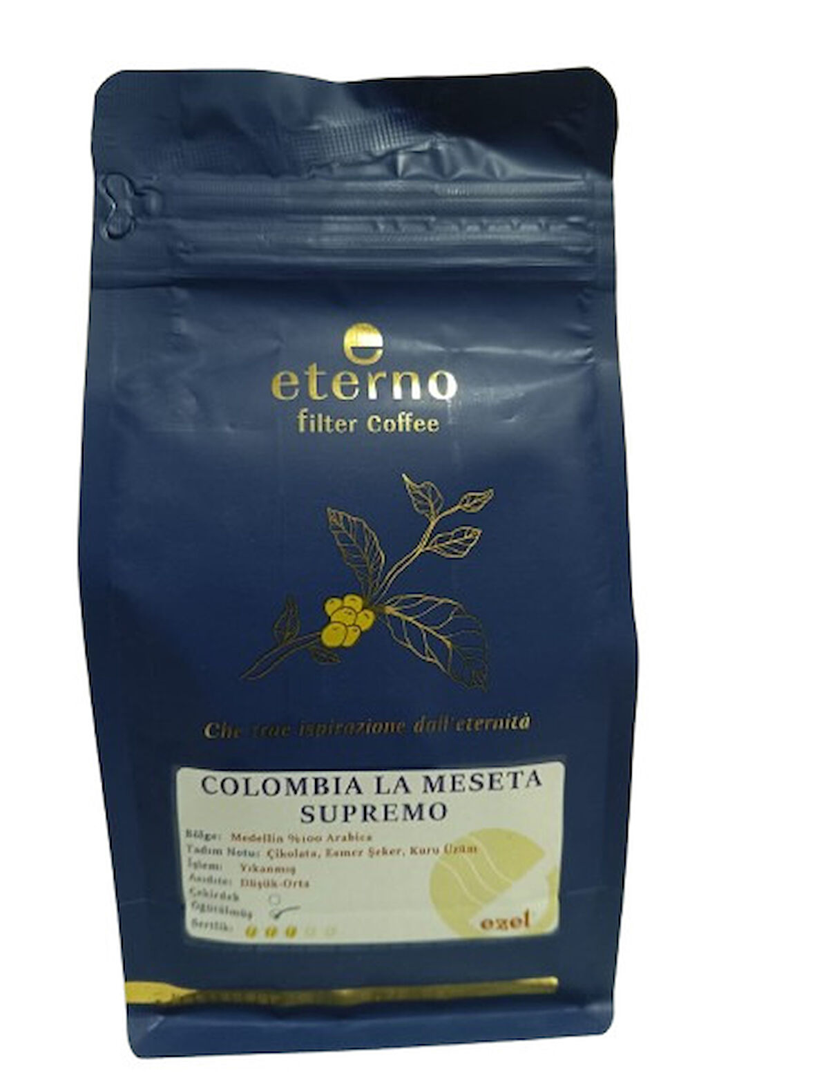 ETERNO FİLTRE KAHVE COLOMBİA (DÜŞÜK-ORTA) 250 G