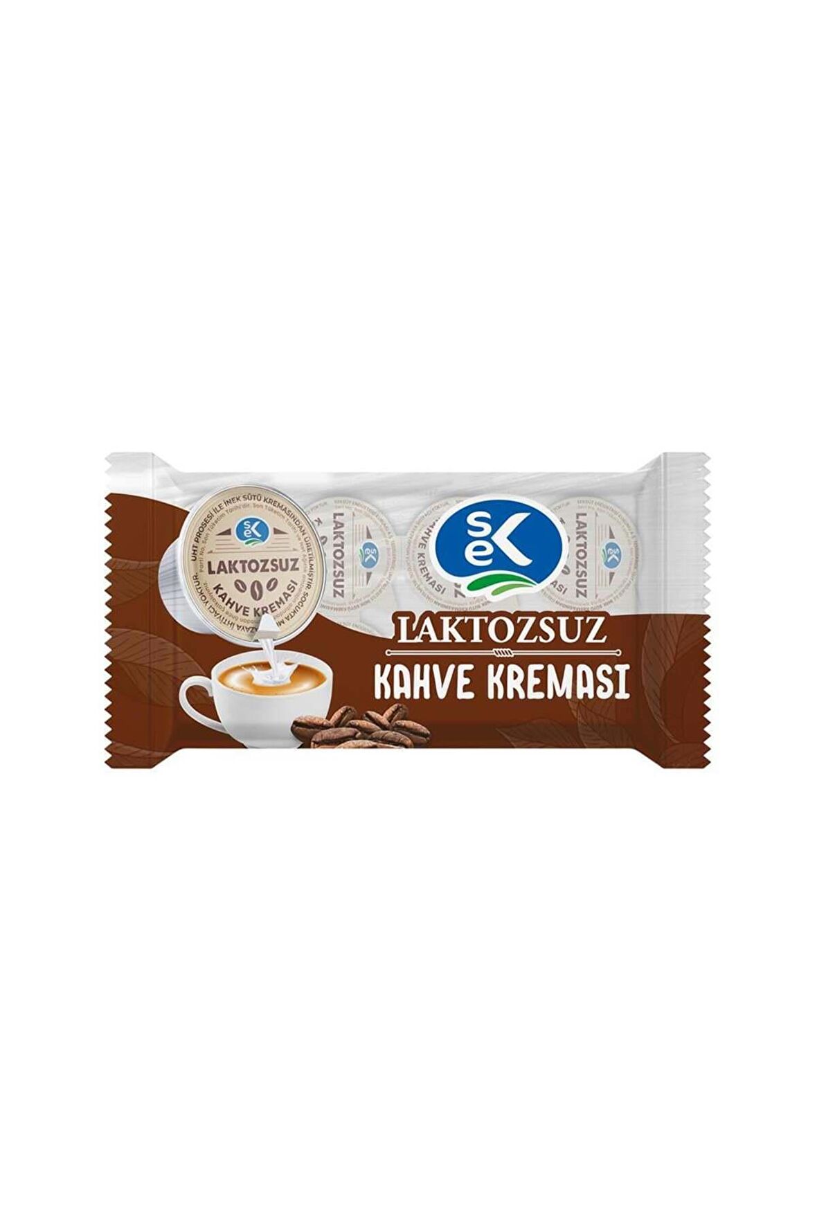 Sek Laktozsuz Kahve Kreması 15 ml x 100 Adet Kapsül