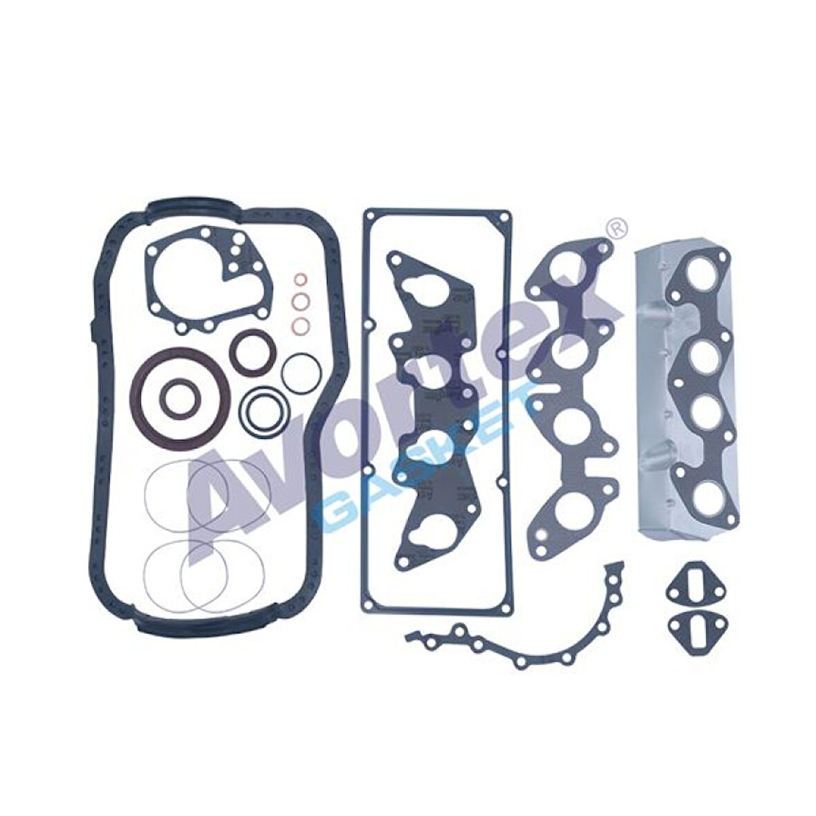 Renault Motor Full Takım Conta Skc Harıc Nbr Keceli Subap Lastıklı E7j R9 19 Clio 1.4 - Avortex 854600s