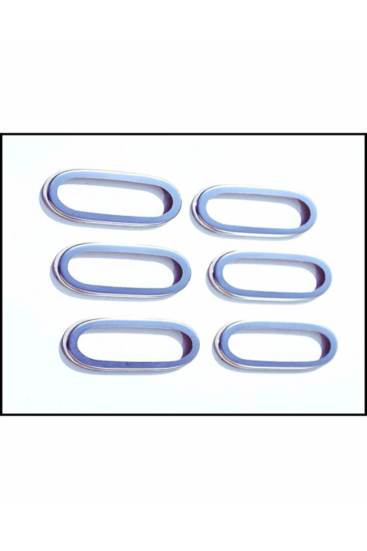 Mercedes Sprinter Krom Yan Reflektör Çerçevesi 6 Prç. 2006-2018 P.çelik