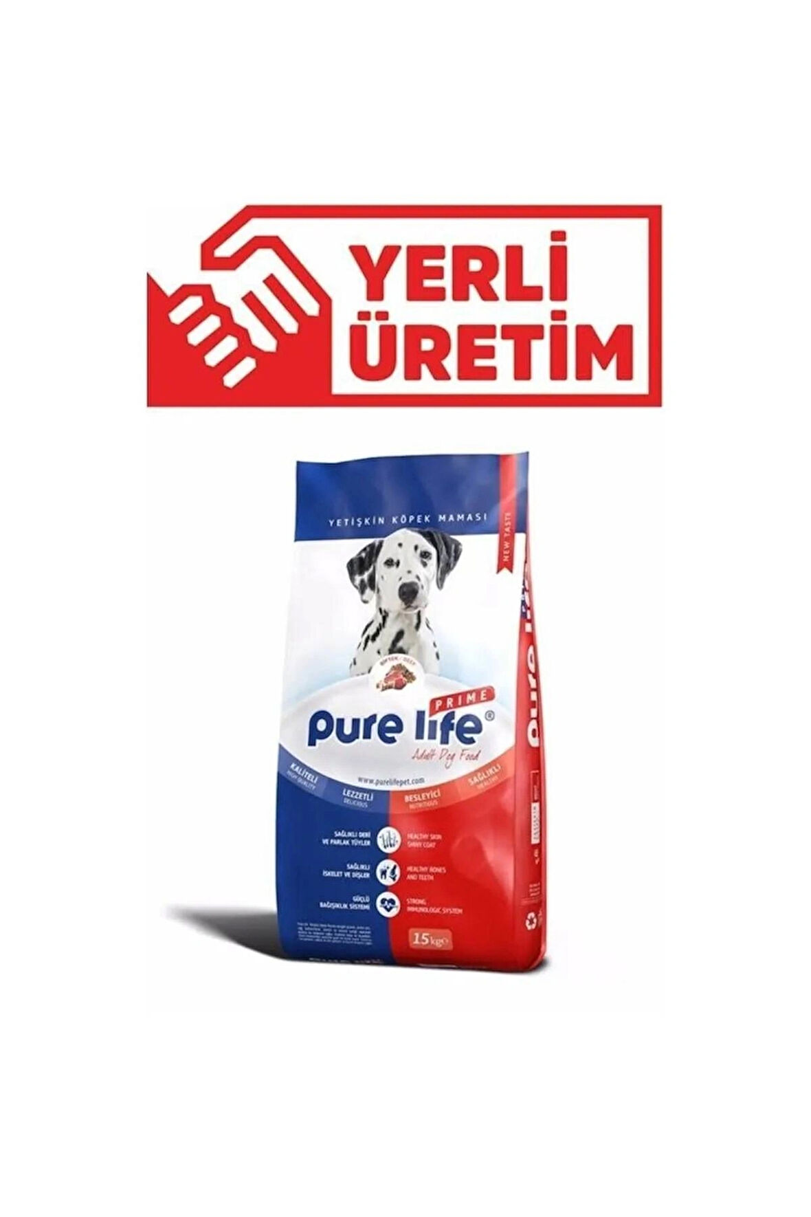 Pure Life Prime Biftekli Yetişkin Köpek Maması
