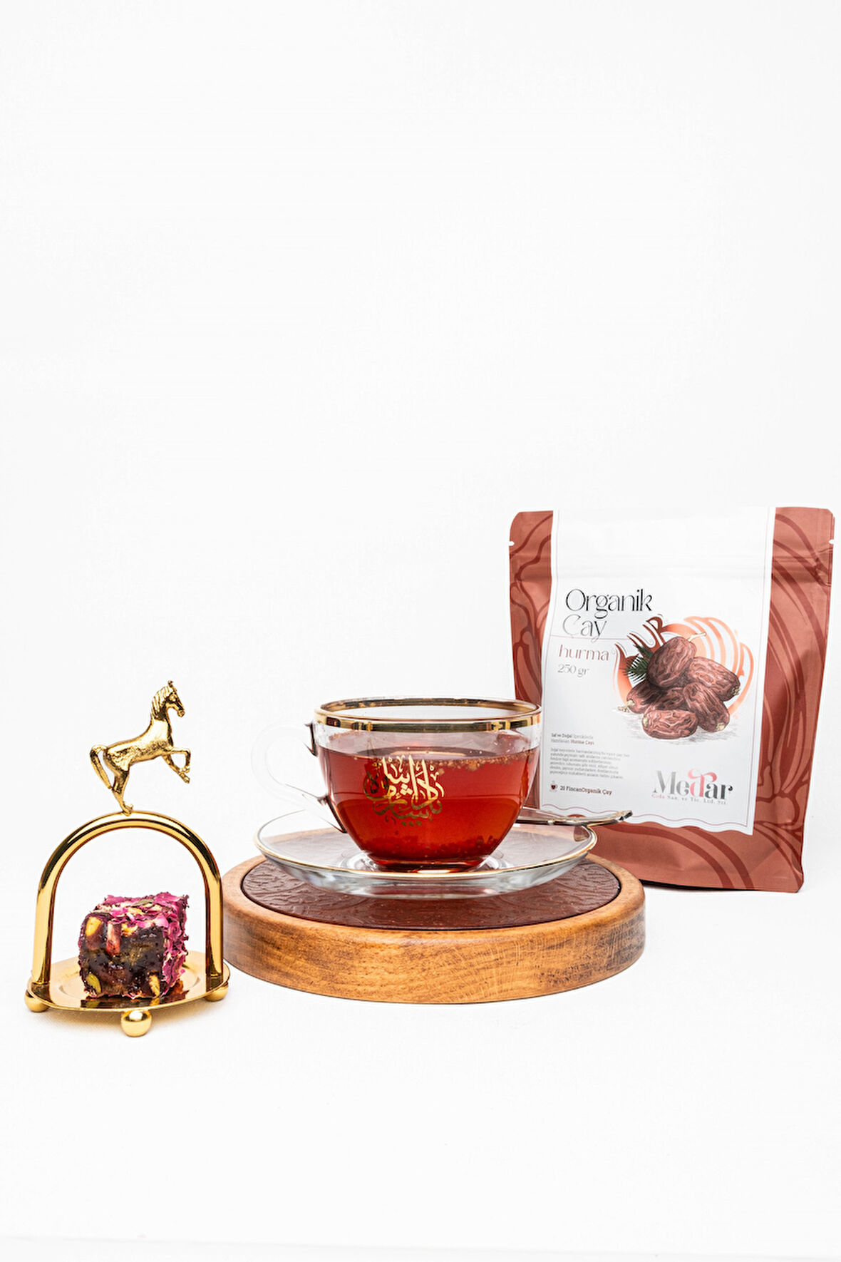 Gerçek Meyve Parçacıklı Organik Hurma Çayı 250 gr