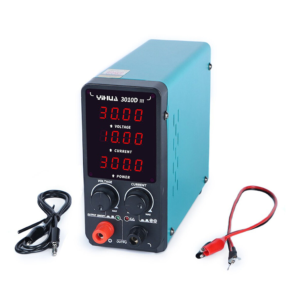 WellHise Yihua 3010D-III 0-30V 10A DC Güç Kaynağı
