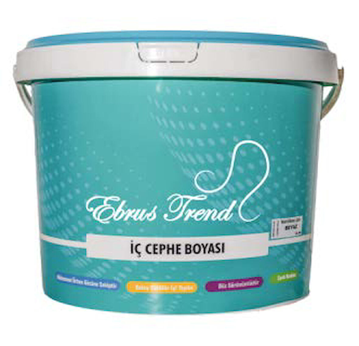 EBRUS TREND 4 kg MAT İÇ CEPHE BOYASI BEYAZ