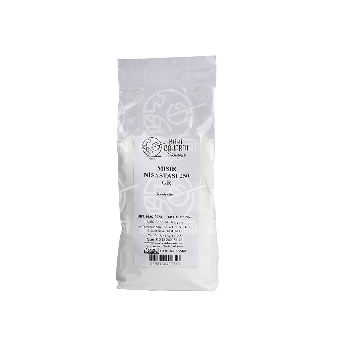 Mısır Nişastası 250 Gr