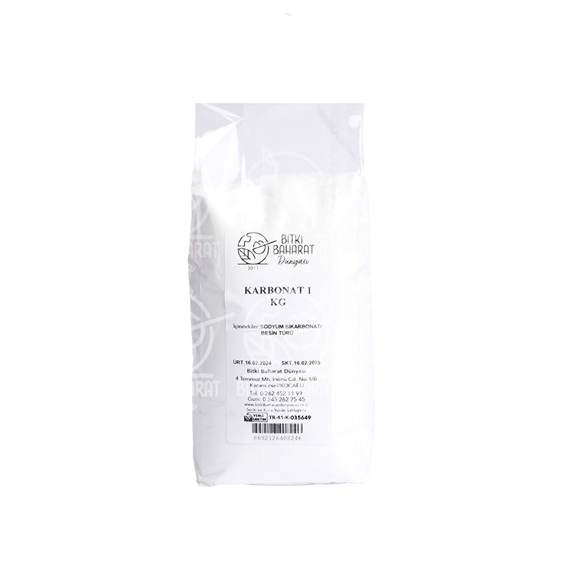 Karbonat Toz 1 Kg