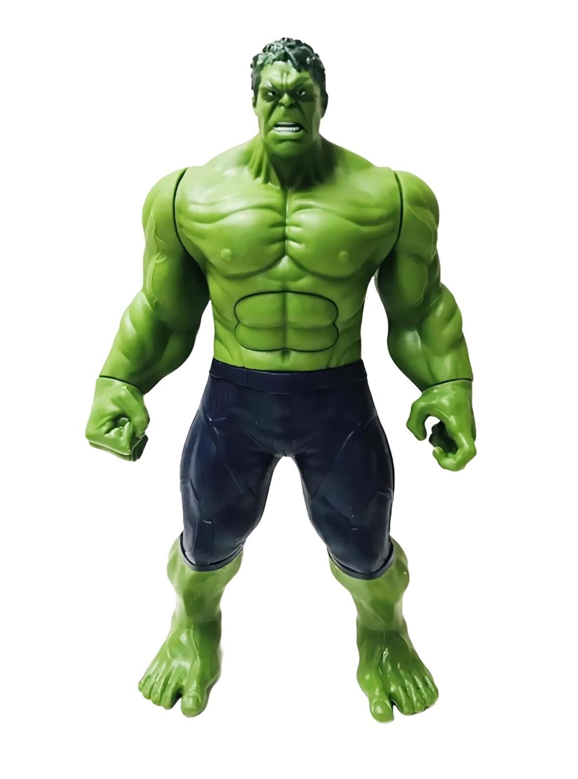 Marvel Avengers Yenilmezler Aksiyon Karakter Figür Işıklı Sesli Oyuncak Dev Hulk Yeşil Hulk 30 cm.