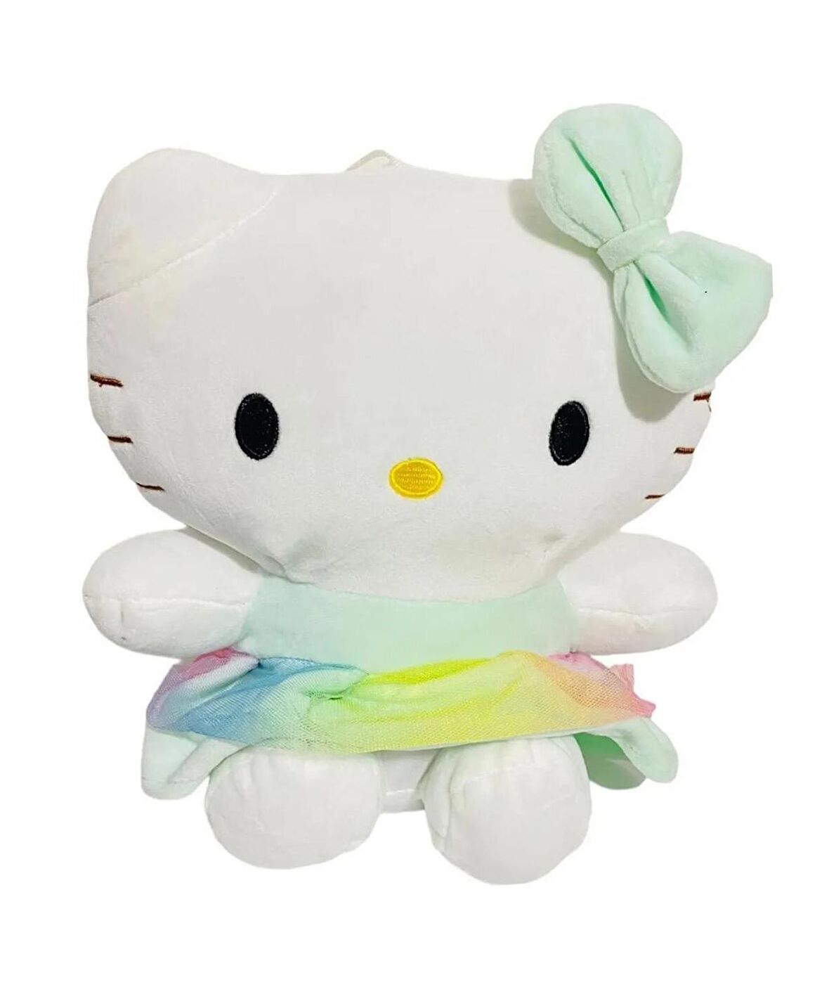 İthal Kumaş Hello Kitty Sanrio Peluş Karakter Figür Oyuncak Uyku & Oyun Arkadaşı Büyük Boy 25 cm.