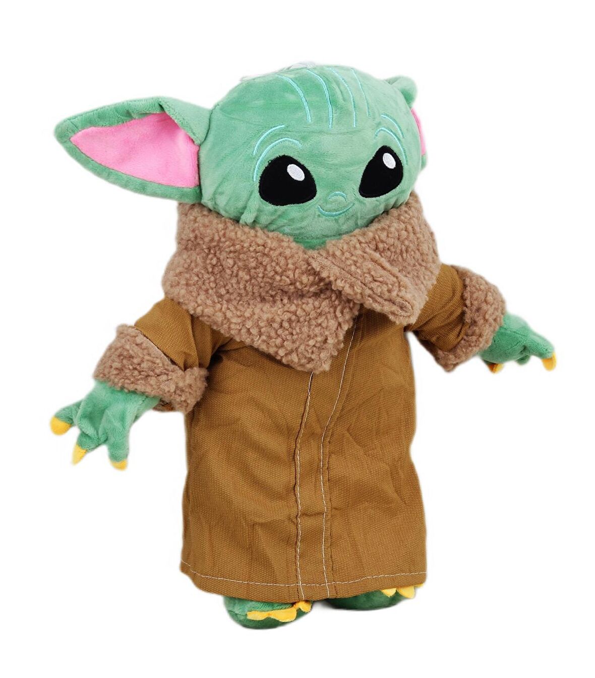 İthal Kumaş Kürklü Star Wars The Mandalorian Baby Yoda Figür Peluş Oyuncak Uyku Oyun Arkadaşı 37 cm.