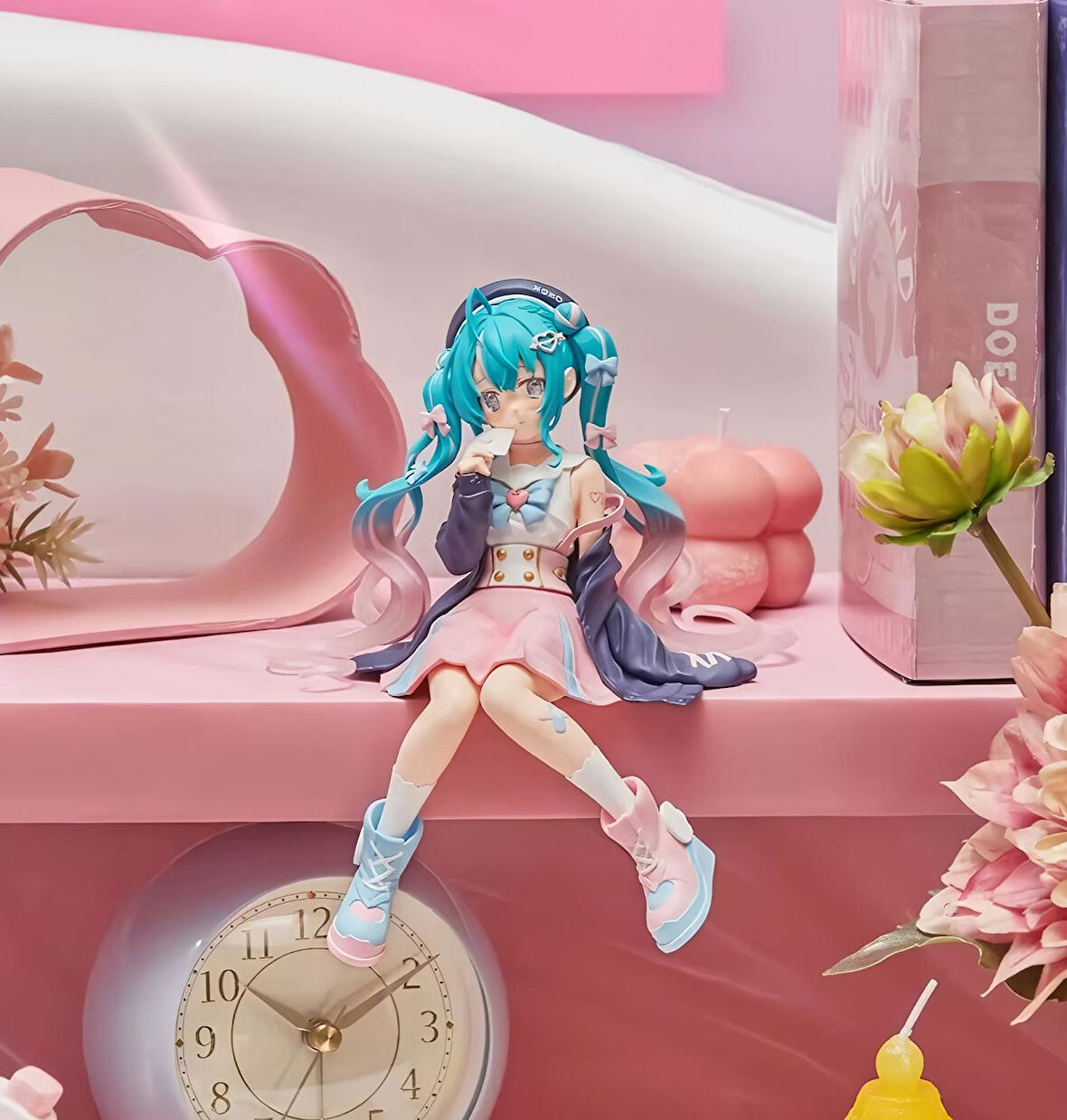 Hatsune Miku Love Sailor Sanal Şarkıcı Manga Anime Karakter Figür Koleksiyon Figür Oyuncak Seti 14 cm.