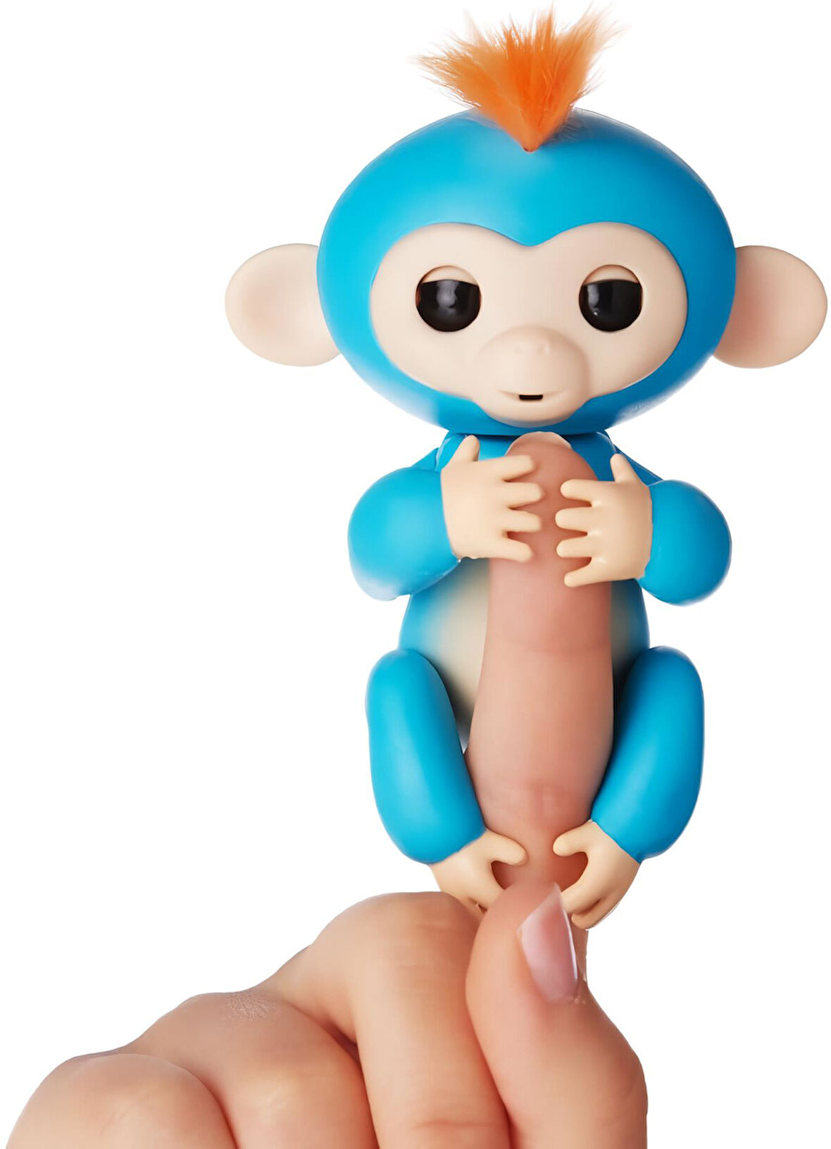 Fingerlings İnteraktif Bebek Maymun – Dokunmatik Refleksli Işıklı ve Sesli Geliştirici Oyuncak Mavi