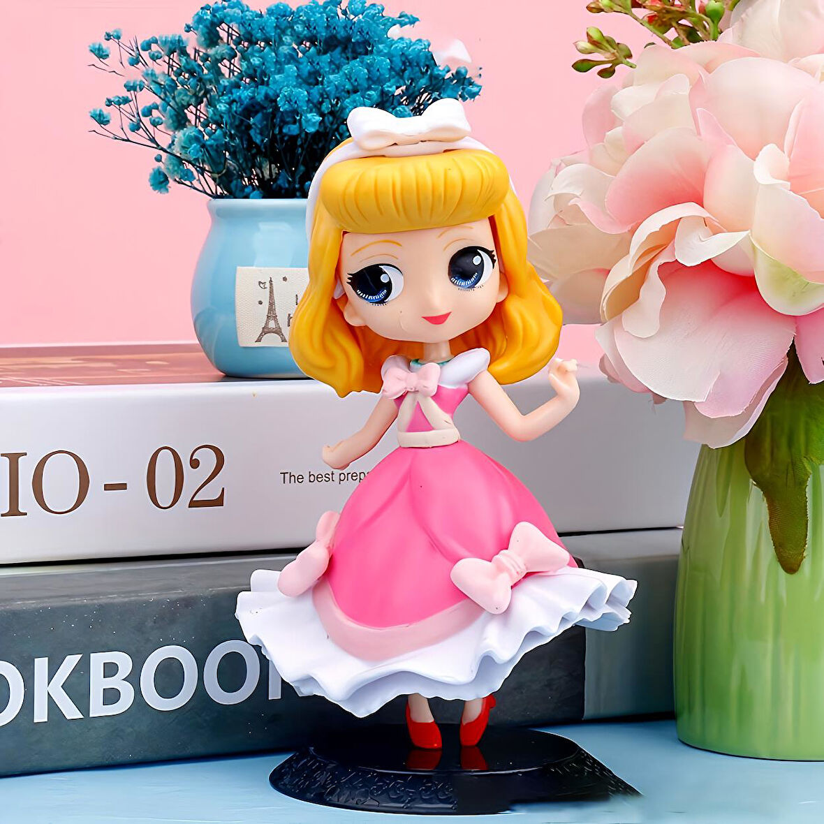 Uyuyan Güzel Prenses Aurora Anime Karakter Figür Oyuncak Dekoratif Biblo Bebek 15 cm Genç Odası Süsü