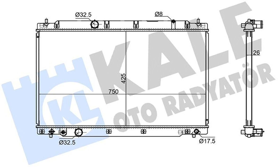 Japon Su Radyatörü - Su Radyatörü - Kal 363750
