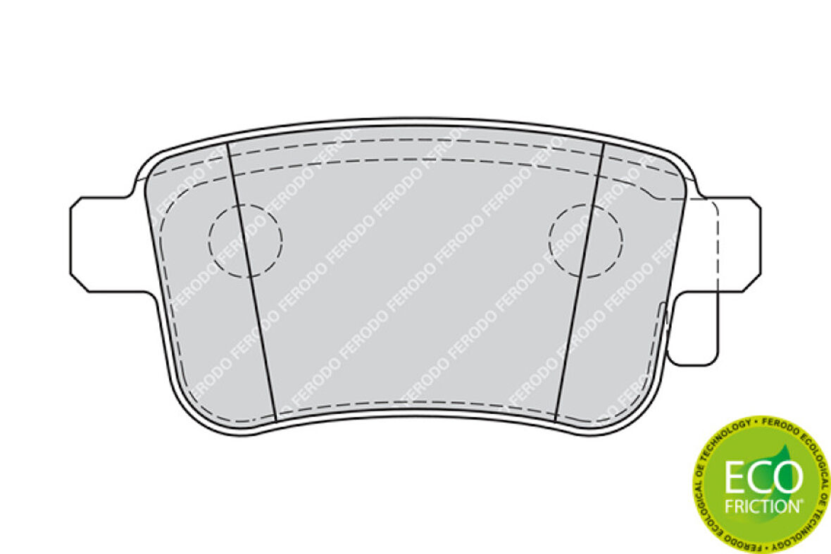 Renault Fren Balatası Arka - Disk - Frd Fdb4186w
