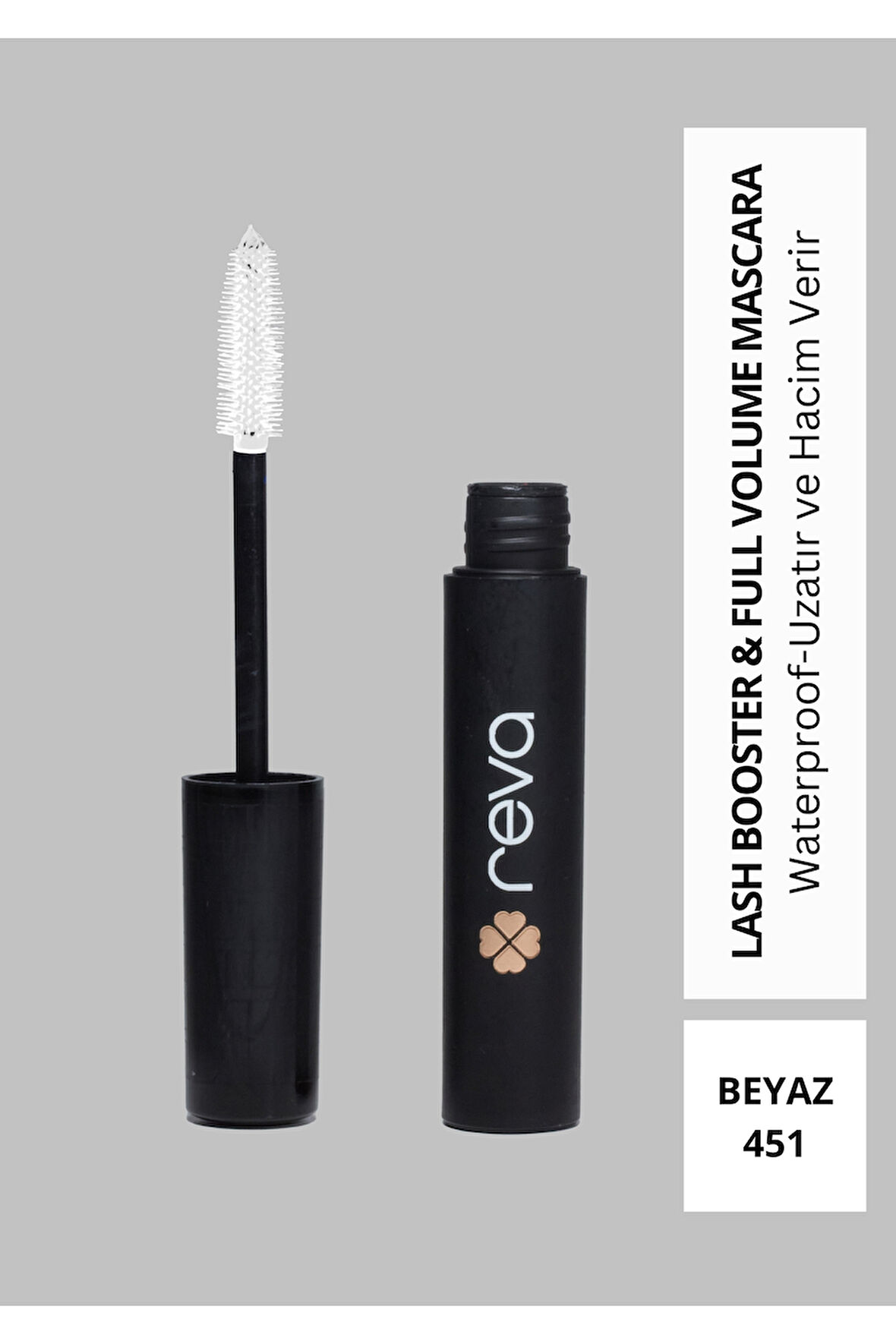 Lash Booster & Full Volume Color Maskara White-Tam Hacim & Uzatan Renkli Maskara Beyaz 451